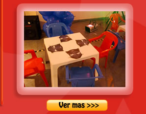 Gimnasio infantil, payasos, mimos y talleres recreativos.